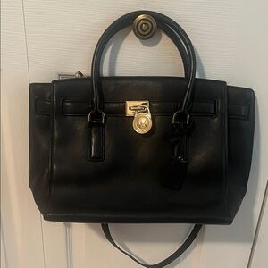 Michael Kors Black Satchel Bag
